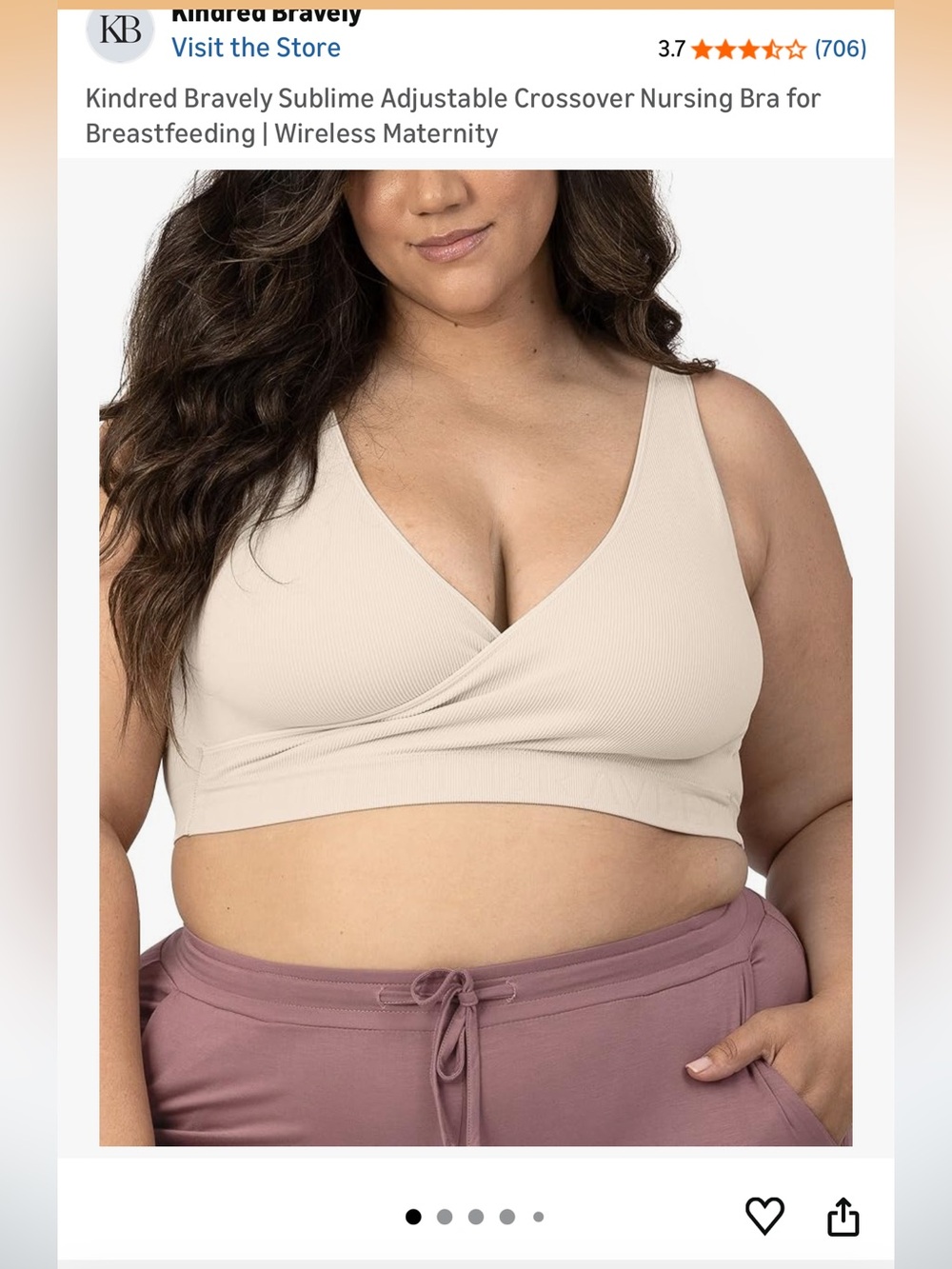 Sublime Crossover Nursing Bra